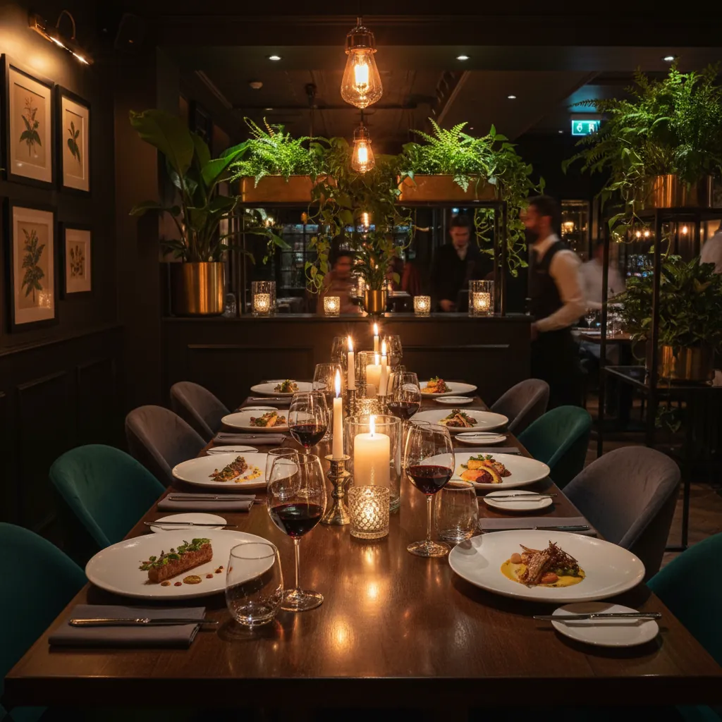 Diner en lounge bij Rivero